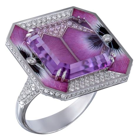 Violets Ring By Ilgiz F Violet Ring Rings Pansies