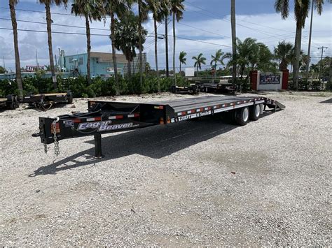 eager beaver 20 ton deckover heavy equipment trailer 21 6 all american trailer company