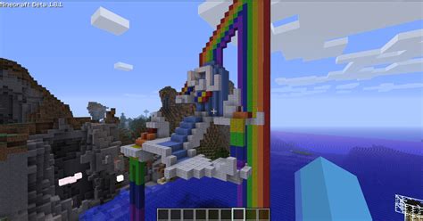Rainbow Dash House Minecraft By Starlightblossom On