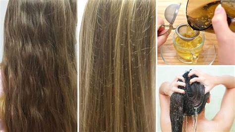 6 Ways To Lighten Your Hair Naturally At Home Youtube