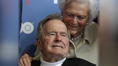 President George Hw Bush Hospitalized Days After Wifes Funeral