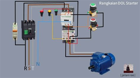 Rangkaian Motor 3 Phase Dan Prinsip Kerjanya