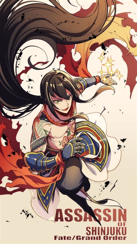 Yan Qing Fate Grand Order Assassin Shinjuku Anime Fate Anime Series