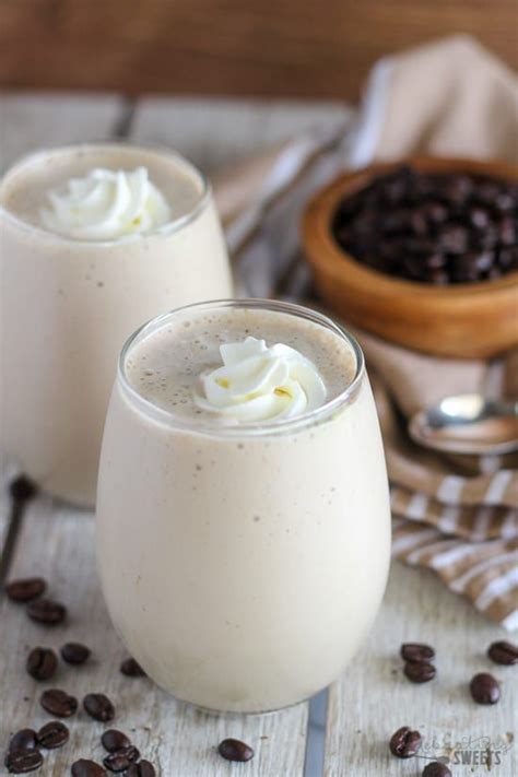 A Healthy Protein Packed Smoothie Filled With The Flavors Of Coffee And