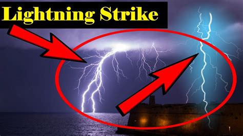 Lightning Strikes Scary And Beautiful Compilation Youtube