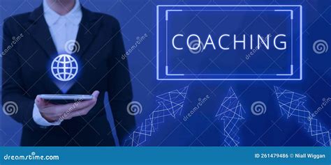 Sign Displaying Coaching Conceptual Photo Unlocking A Persons