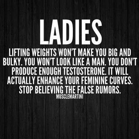 Weight Lifting Inspirational Quotes For Girls Quotesgram