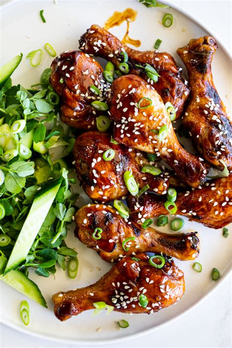 Sticky Soy Honey Baked Chicken Drumsticks Simply Delicious