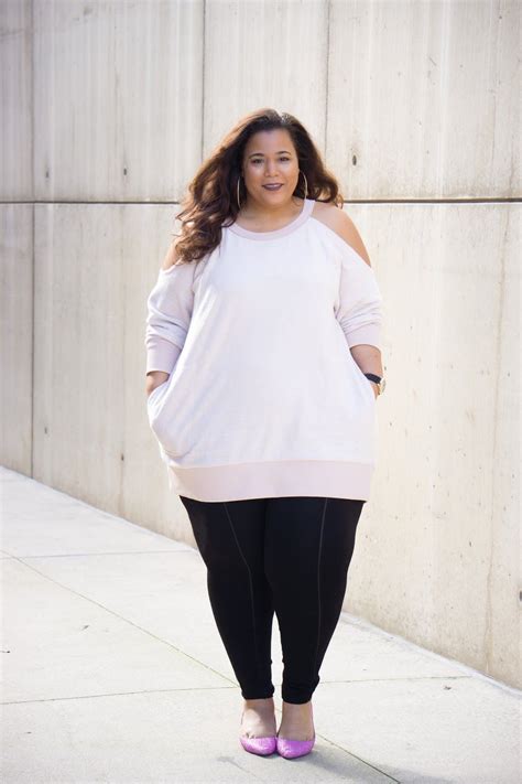 garnerstyle the curvy girl guide mixing pinks garner style plus size fashion ladies tops