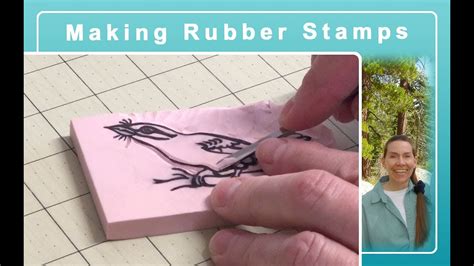 How To Make Your Own Rubber Stamps Youtube