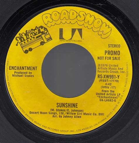 Enchantment Sunshine 1976 Vinyl Discogs