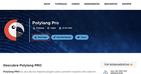 Descargar E Instalar Plugin Polylang Pro En Wordpress