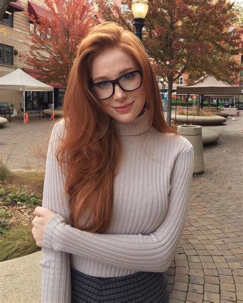Girlswithglasses Beautiful Red Hair Red Hair Woman