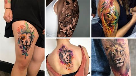 60 Stunning Lion Tattoo For Women 2024