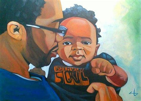 Happy Fathers Day Black Love Art Black Art