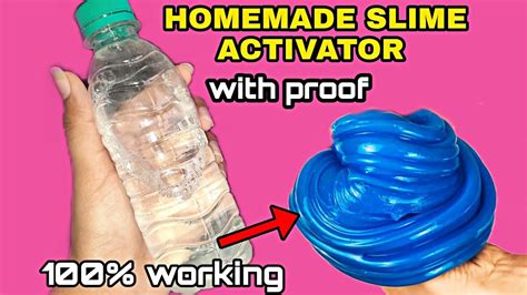 Homemade Slime Activator With Proof How To Make Slime Activator At