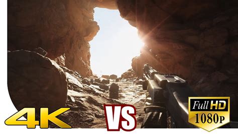 Star Wars Battlefront 4k Vs 1080p Resolution Comparison