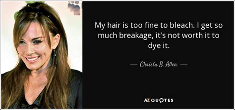 Hair produces natural oil called sebum, and shampoo is an emulsifier that captures and traps excess oil the experts agree: Christa B. Allen quote: My hair is too fine to bleach. I ...