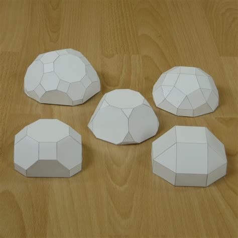 Paper Half Archimedean Solids