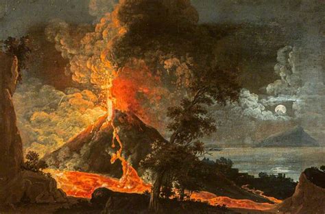 Eruption Of Vesuvius Art Uk