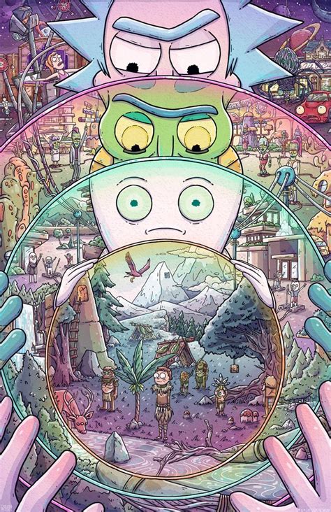 Select file explorer, choose that device, then select your image. Cool Stuff: The Gallery 1988 Rick and Morty Art Show Gets ...