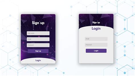 Awesome Sign In And Sign Up Form Sliding Up And Down Create Sliding Login