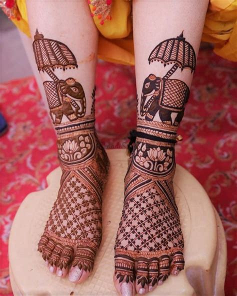 10 Best Foot Mehandi Design Ideas For A Traditional Indian Wedding