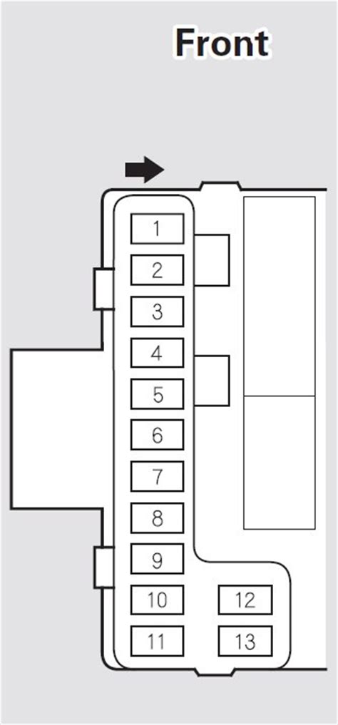 Fuse box diagram (location and assignment of electrical fuses) for acura mdx (yd3; Acura MDX (2005 - 2006) - fuse box diagram - Auto Genius