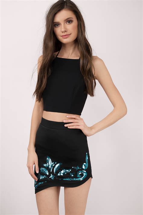 Cute Black Skirt Black Skirt Sequin Skirt Sparkly Skirt 7