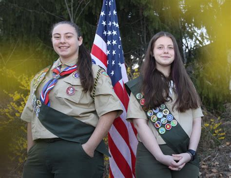 Local Female Eagle Scouts Make History Lifestyles Thetimes