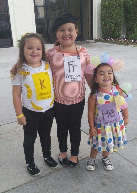 Periodic Element Costume Science Costumes Halloween Science Cool