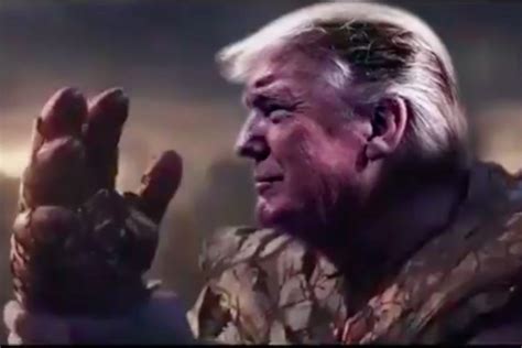Trump Campaign Shares Video Depicting President As Thanos The