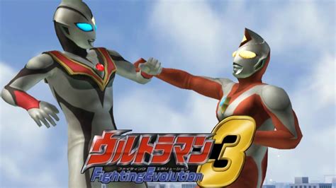 Ps2 Ultraman Fe3 Ultraman Dyna Vs Evil Tiga Hd Remastered 1080p