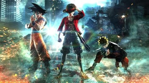Download Jump Force Anime Video Game Goku Monkey D Luffy Naruto Vrogue