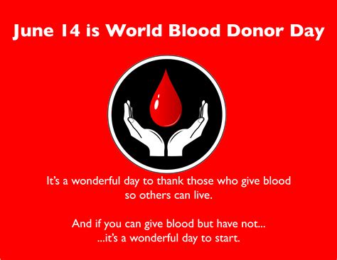 Donating blood is a small sacrifice that can make a big difference. World Blood Donor Day Quotes Slogans Sayings Images ...