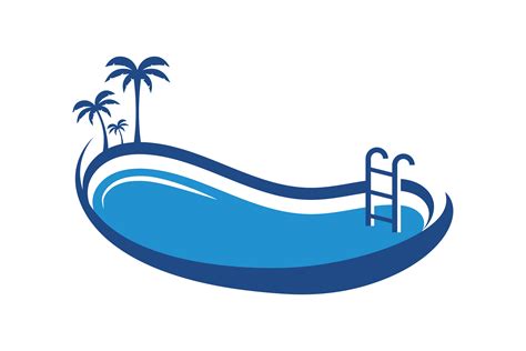 Swimming Pool Logo Design Vector Graphic By Acillia Eggi Saputri