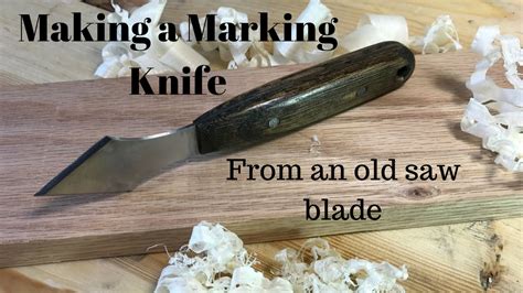 A Simple Little Marking Knife For Woodworking Youtube