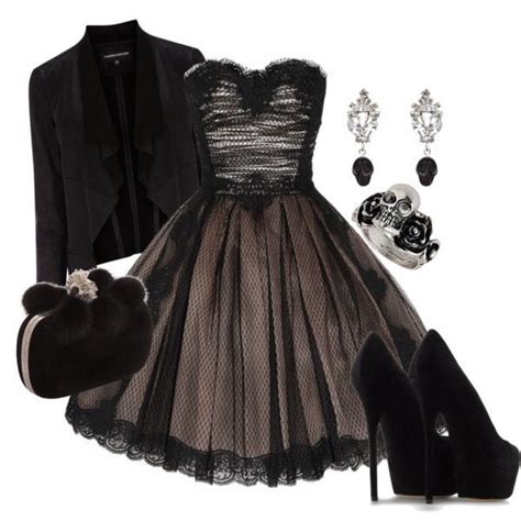 Outfit Emo Dresses Punk Prom Dress Punk Dress