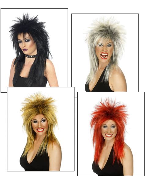rock diva wig costume accessory