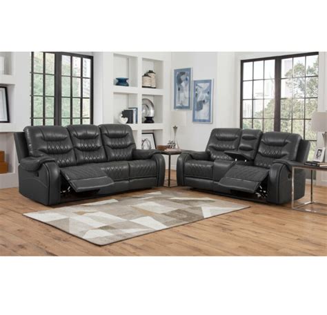 2 Piece Set Reclining Sofa And Loveseat Furniture And Mattress Discount King