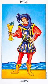 The page of cups card is, at its core, a manifestation of youthful emotions. Page of Cups Tarot Card Meaning