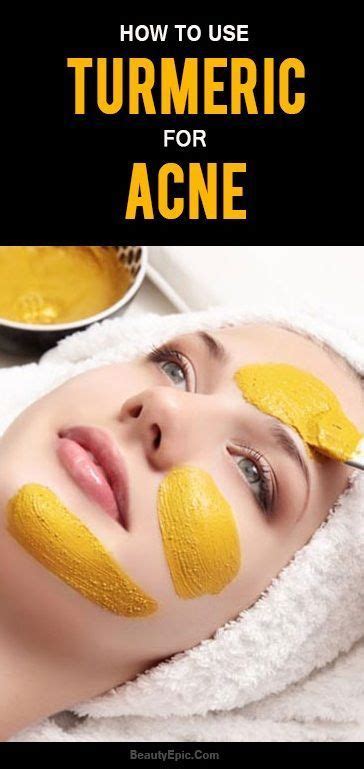 How To Use Turmeric For Acne How To Treat Acne Natural Acne