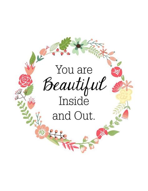 Beautiful Person Inside And Out Quotes Shortquotescc
