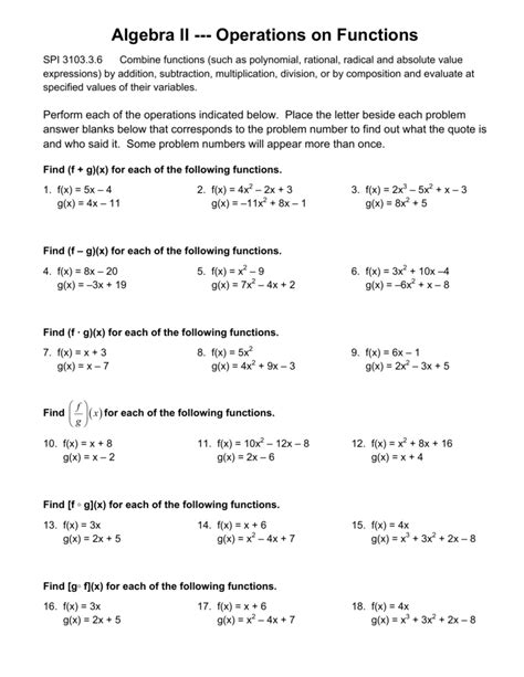 Https://tommynaija.com/worksheet/function Operations And Composition Worksheet Answer Key