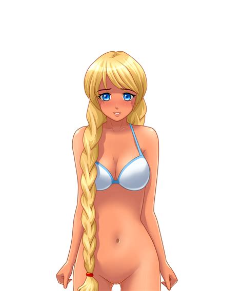 Rule 34 Big Breasts Blonde Hair Blue Eyes Bra Braid Colored Everlasting Summer Female Focus