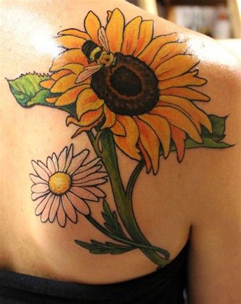 75 Sunflower Tattoos Designs Mens Craze
