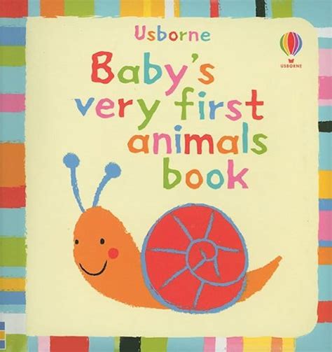 Babys Very First Animals Book Librería Inglés Divertido
