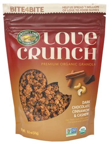 Nature S Path Organic Love Crunch Dark Chocolate Cinnamon Cashew