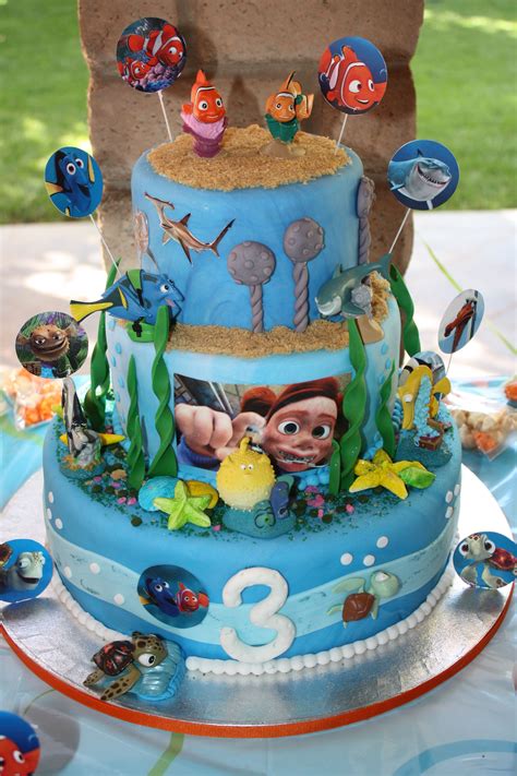 Finding Nemo Cake For Brooklyn Finding Nemo Cake Finding Dory Bday