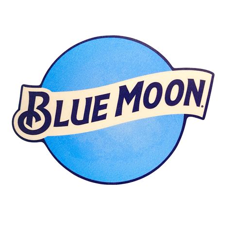 Once In A Blue Moon Sticker Blue Moon Shop